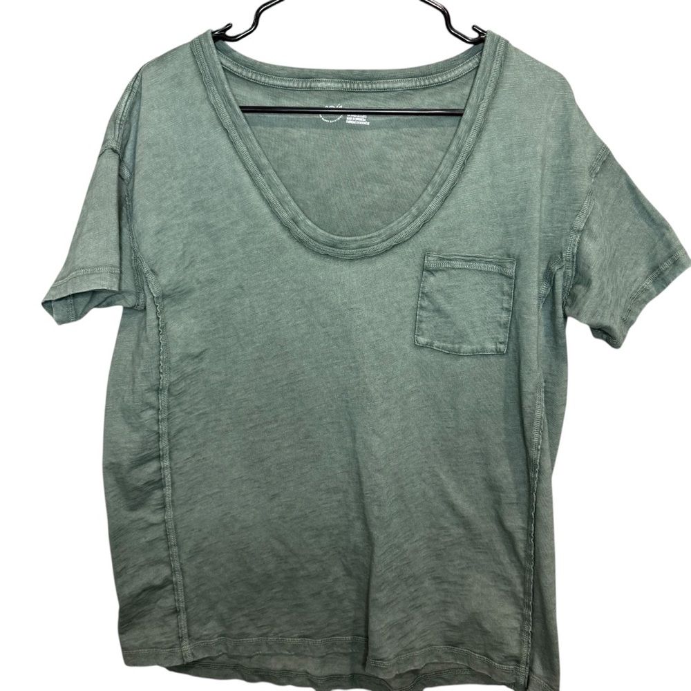 Aerie Soft Green Short Sleeve Tee Size XXS